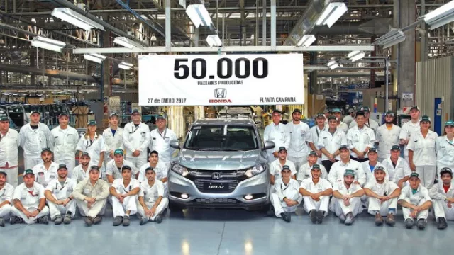 Honda llegó los 50 mil autos producidos en Argentina