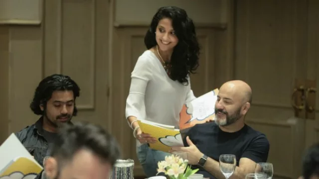 Maurelio Paez (izq) de Piña, Marian Russo y Gustavo Suarez (der) de HiFi mix.