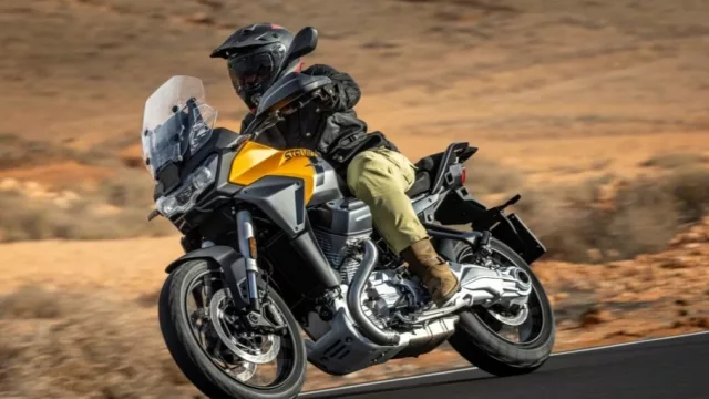 Nueva Moto Guzzi Stelvio: la rival directa de la Honda Africa Twin