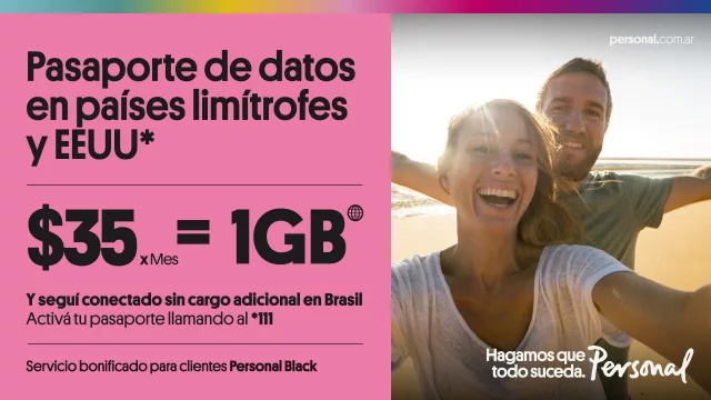 Después de Claro América, Personal lanza su Pasaporte de Datos (¿adios a los odiosos roamings)
