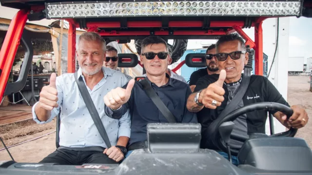 Más activo que nunca: Passerini abrió sesiones del Concejo Deliberante y se mostró en el Mundial de Motocross.