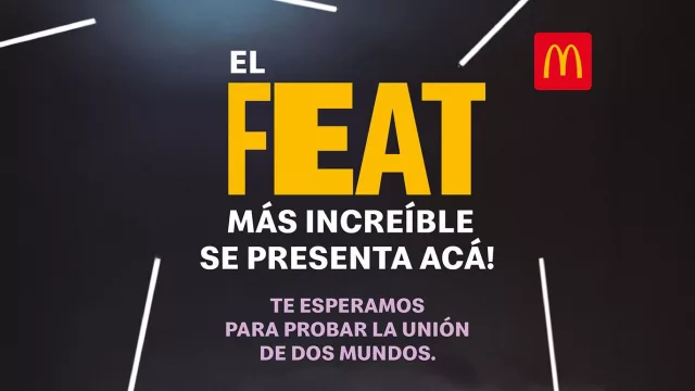 McDonald´s anuncia la “unión de dos mundos” (todo indica un feat con Franco Colapinto, ¿no?)