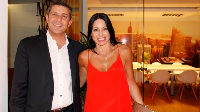 Juan Cruz Lozada (Presidente) y Celeste Liprandi (Arquitecta y esposa de Juan Cruz Lozada).