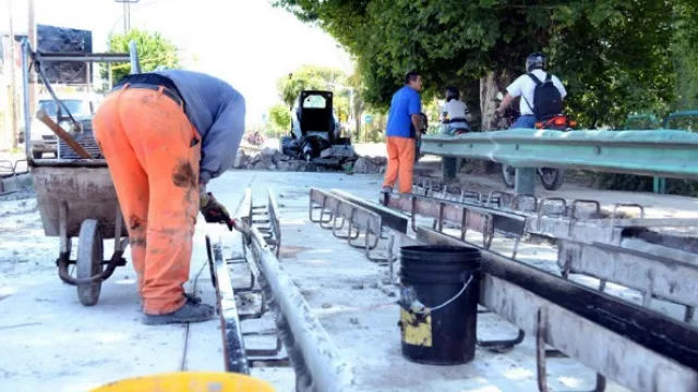 Repavimentan tramo de avenida Juan B. Justo a la altura del CPC Centro América