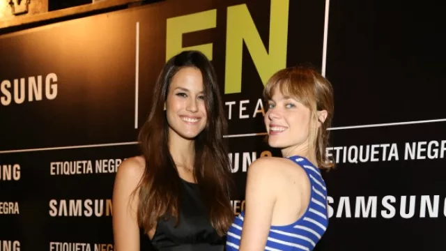Luli Fernández y Laura Laprida, invitadas de lujo del evento de Samsung y Etiqueta Negra.