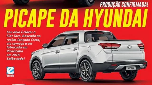 Hyundai hará su pickup en Brasil (Toro en la mira)