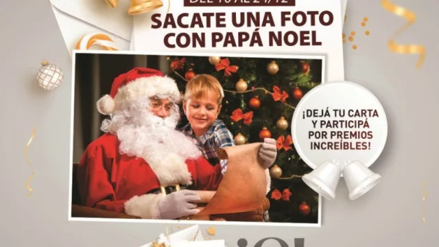 Recreemos la magia de Navidad: Papá Noel confirmó su presencia en Patio Olmos (¿llevás a tus enanos?)
