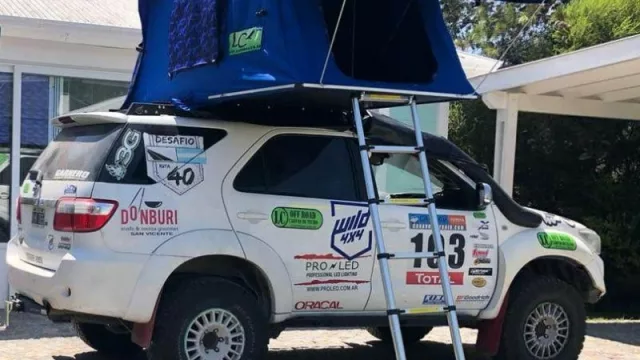 LC Off Road, el emprendimiento de carpas para techos que revolucionan el camping (se arman en 11 segundos y se montan hasta ¡en un Falcon!)