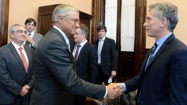 Macri se reunió con el presidente de AirBus en septiembre pasado, durante el MiniDavos.