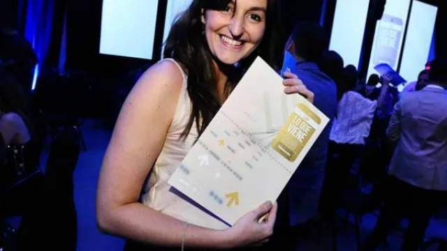 Los afortunados de la gran noche fueron...