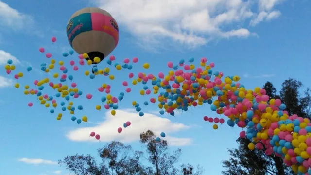 Grido ”lanzó” nuevos sabores con suelta de globos (adentro hay vouchers para canjear por helados)