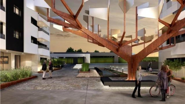 Edisur anunció la construcción de dos torres de lujo en el corazón de Manantiales.