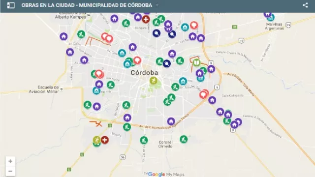 Obras en la ciudad: consultá el mapa de cortes