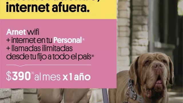 Arnet armó súper combo de Internet en casa, en tu Personal y llamadas fijas ilimitadas