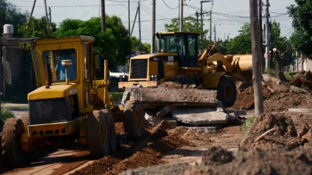 Comenzaron los trabajos para ensanchar la calle Agustín Roque Arias