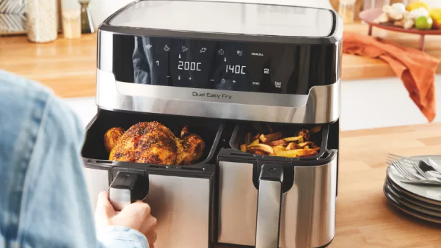 4 factores a tener en cuenta antes de comprar una freidora de aire (capacidad, la clave: entre 3,5 y 11 litros)
