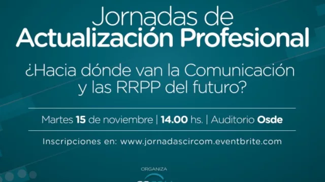 Se vienen las Jornadas de Actualización Profesional del Circom (Leuco, Amado, Maglier y Rodrigo)
