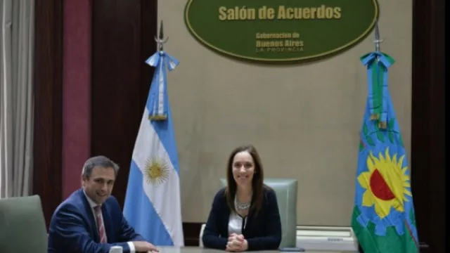 María Eugenia Vidal recibió al Intendente Ramón Mestre