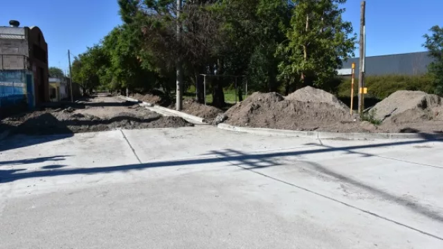 Avanzan obras viales en avenida Japón