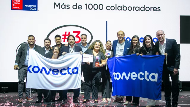 Konecta está en el podio de las mejores empresas para trabajar en tecnología de 2025