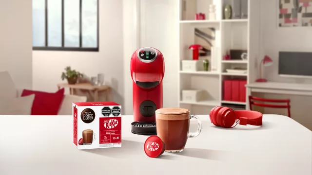 Más dulce para las Dolce Gusto: Nescafé lanza las cápsulas con sabor KitKat (10 capsulas a precio lanzamiento de $ 8.133)