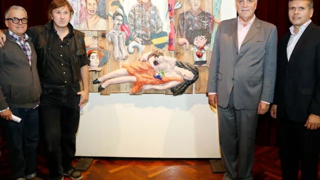 Bancor premió con $75 mil al ganador de la novena edición del Premio de Pintura (participaron casi mil artistas)