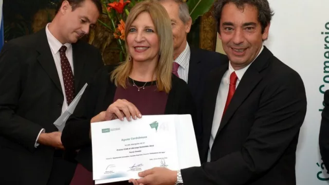 Premio al Liderazgo Sostenible 2016 para Aguas Cordobesas 
