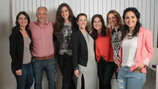 El equipo de InfoNegocios: Lorena Bóscolo, Álvaro Corral, Soledad Huespe,  Laura Olivan, Sofía Ulla, Julieta Romanazzi y Marianella Russo. ¡Salú!