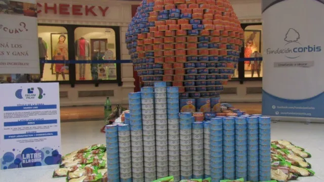 Latas a la Obra quiere reunir otras 20.000 unidades (en Patio Olmos)