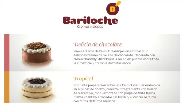 La dupla Bariloche-Azafrán tienen listas las mejores tortas heladas gourmet.