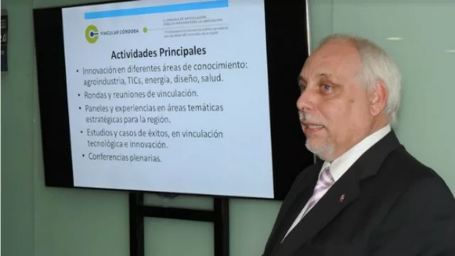 El Vocero de Vincular Córdoba, Oscar Gencarelli, destacó que Vincular Córdoba es organizada por 20 instituciones locales.