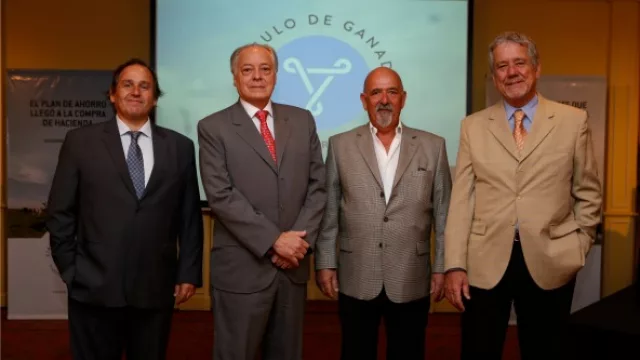 Miembros de Gradale S.A.: Juan Cruz Guerrico, Héctor Dazza, Martín Edo y Jorge Galbiatti.