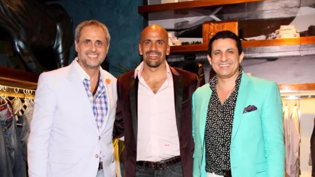 La empresa de Arce viste a Juan Sebastián Veron.