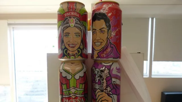 También se lucen en la agencia envases innovadores de marcas de todas partes del mundo.