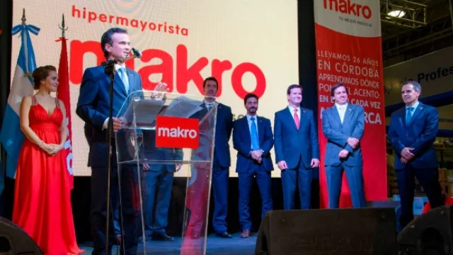 El CEO de Makro en Argentina, Pablo Tomé, encabezó el evento inaugural.
