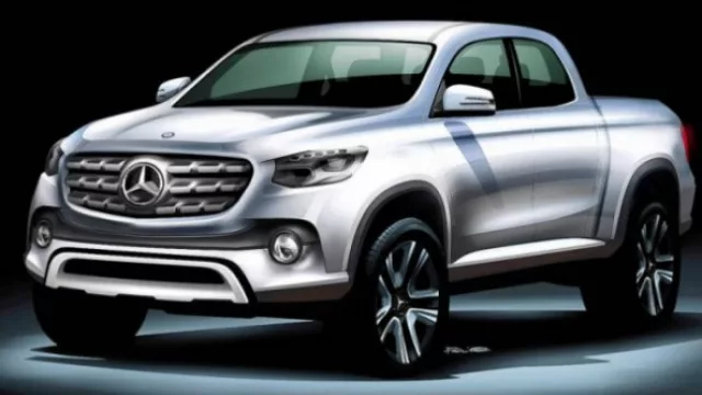 La pickup de Mercedes se presentará en 2017
