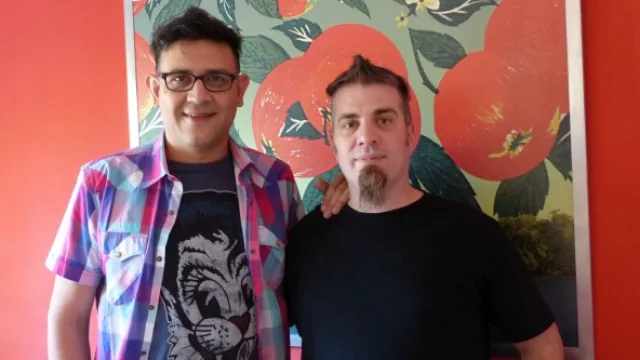 (der a izq) Leo Baraldi, director de operaciones y Rodrigo Arija, director general.