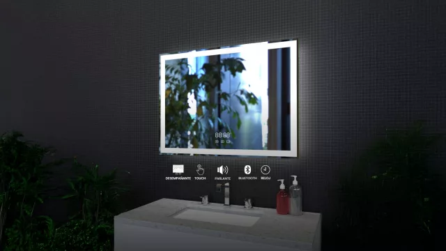 La tecnología también llega a los espejos: desempañador, luz, hora y hasta parlantes Bluetooth (conocé a Panamá de Cvracal)