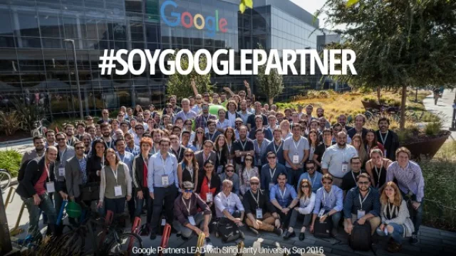 El Google Partners LEAD se llevó a cabo en la Singularity University (propiedad de la NASA) en Silicon Valley.