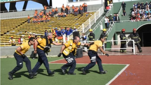 La ciudad vivió su primer simulacro basado en un atentado terrorista