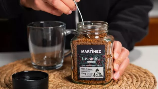 Café Martínez lanza su primer café soluble liofilizado (elaborado con granos 100% arábica de origen colombiano)