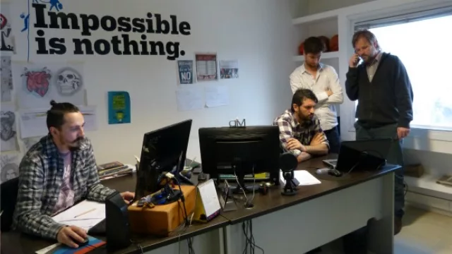 Equipo creativo: Eduardo García y Marco Diani.