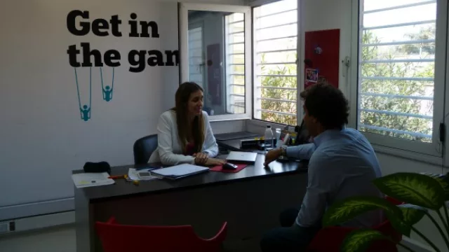 Oficina de Macarena Visconti, directora general de cuentas.