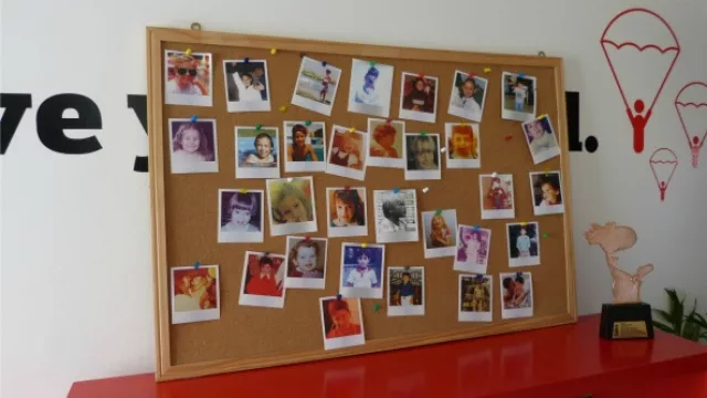 Propuesta para los festejos del Día del Niño, el equipo en versión infantil.