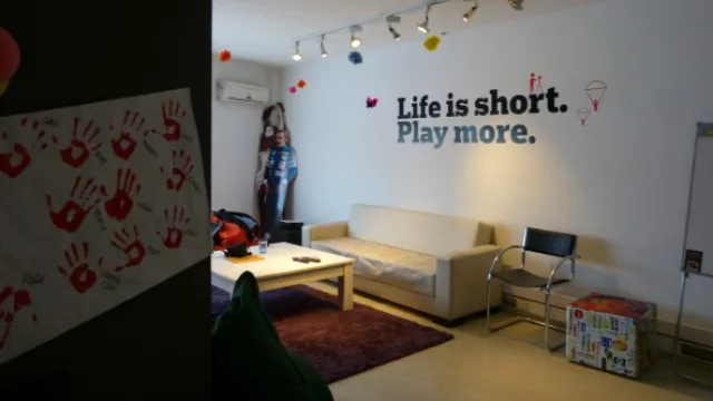 Sala de reuniones y relax del equipo