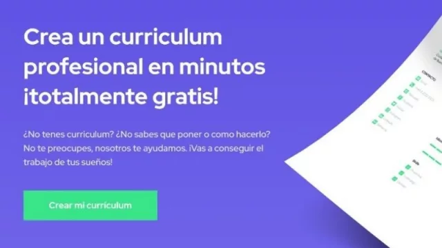 He aquí una solución gratuita para ayudar a los más jóvenes a dar sus primeros pasos en el mundo laboral (una App argentina -que se presentó la semana pasada-  les arma su propio CV profesional)
