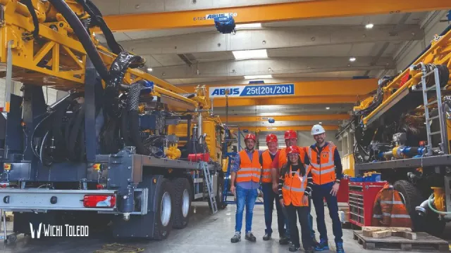 La empresa salteña Wichi Toledo presentó la perforadora más avanzada del país (se usará en la Puna para la minería)