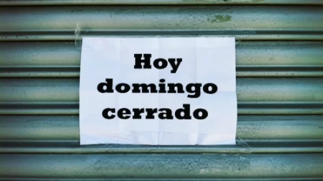 ¿Votarías a favor del cierre comercial los días domingo en grandes ciudades?