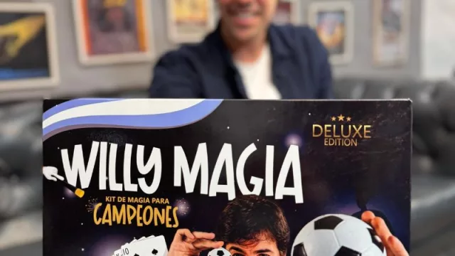 Nada por aquí, Willy Magia por allá: el mago más famoso de Córdoba presenta su Kit de Magia para niños