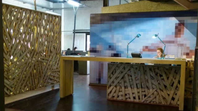 Recepción de la agencia.